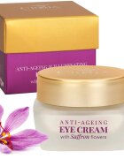Crozia Anti-ageing & Illuminating eye cream with Saffron flowers