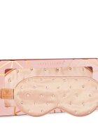 Crystallove Crystalized Silk Eye Mask - Rose Gold