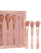 Crystallove КОМПЛЕКТ Rose Quartz Makeup Brushes Set