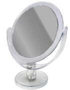 Intervion Double-Sided Cosmetic Mirror - Transparent