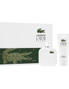Lacoste КОМПЛЕКТ L.12.12 Blanc Eau De Toilette + Travel Spray + Shower Gel