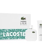 Lacoste КОМПЛЕКТ L.12.12 Blanc Eau De Toilette + Travel Spray + Shower Gel