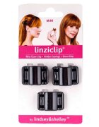 Linziclip Mini Hair Clip Size Small Black Pearl