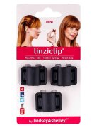 Linziclip Mini Hair Clip Size Small Black Velvet