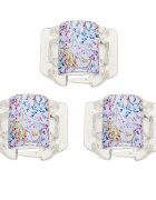 Linziclip Mini Hair Clip Size Small Flower Garden