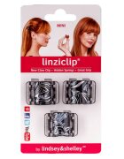 Linziclip Mini Hair Clip Size Small Silver Moon