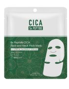 Mitomo 5X Peptide Cica Face And Neck Mask
