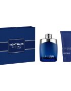Montblanc КОМПЛЕКТ Legend Blue Eau De Parfum + Travel Spray + Shower Gel
