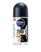 Nivea MEN Deo Рол-Он мъжки Invisible on Black & White Ultimate Impact