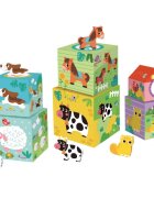 2Kids Toys Animal Blocks кубчета 12m+ 12 бр.