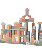 2Kids Toys Safari Animal Blocks играчка за подреждане от дърво 12m+ 120 бр.