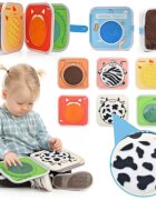 2Kids Toys Sensory Book Animals контрастна образователна книжка 1 бр.
