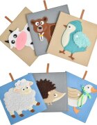 2Kids Toys Sensory Pictures Animals книжка с картинки 6 бр.