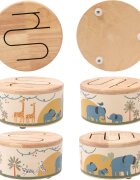 2Kids Toys Wooden Drum Safari музикална играчка 18m+ 1 бр.