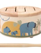2Kids Toys Wooden Drum Safari музикална играчка 18m+ 1 бр.