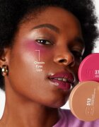 3ina The No-Rules Powder мултифункционален грим за очи устни и лице цвят 371 - Electric pink matte 8 гр.