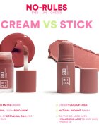 3ina The No-Rules Stick многофункционални молив за очи устните и скули цвят 362 - Pink 5 гр.