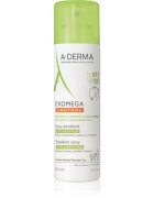 A-Derma Exomega Control Emollient spray хидратиращ крем за подсилване на защитната бариера на чувствителна и атопична кожа в спрей 200 мл.