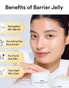 Abib Rice Probiotics Overnight Mask Barrier Jelly нощна маска за лице за интензивна хидратация 80 мл.