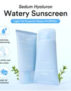 Abib Sedum Hyaluron Watery Tube Sunscreen слънцезащитен крем за лице с успокояващ ефект SPF 50+ 50 мл.