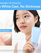 Abib Sedum Hyaluron Watery Tube Sunscreen слънцезащитен крем за лице с успокояващ ефект SPF 50+ 50 мл.