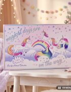 Accentra Beauty Advent Calendar Unicorn коледен календар за деца
