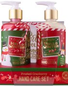 Accentra Hello Winter Frosted Cranberry коледен подаръчен комплект за ръце аромати Frosted Cranberry