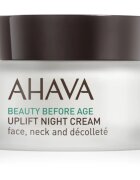 Ahava Beauty Before Age нощен лифтинг крем за лице врат и деколкте 50 мл.