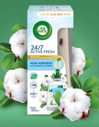 Air Wick Active Fresh Linen & White Orchid автоматичен освежител за въздух с пълнител 228 мл.