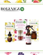 Air Wick Botanica Island Rose & African Geranium ароматна свещ с аромат на рози 205 гр.