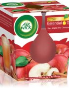 Air Wick Essential Oil Red Apple & Cinnamon ароматна свещ 105 гр.