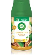 Air Wick Freshmatic Vanilla & Sandalwood ароматизатор за въздух пълнител 250 мл.
