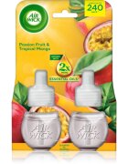 Air Wick Passion Fruit & Tropical Mango пълнител за електрически дифузер 2x19 мл.