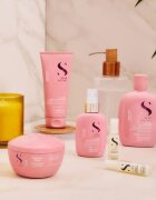 Alfaparf Milano Semi di Lino Moisture Nutritive Detangling Fluid хидратираща грижа без отмиване за по-лесно разресване на косата 125 мл.