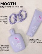 Alfaparf Milano Semi di Lino Smooth Duo Kit подаръчен комплект за непокорна коса 3 бр.