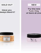 Alfaparf Milano Semi di Lino Style&Care Funk Clay Моделираща глина за фиксиране и оформяне 90 мл.