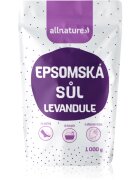 Allnature Epsom salt Lavender сол за баня 1000 гр.