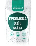Allnature Epsom salt Mint сол за баня 1000 гр.