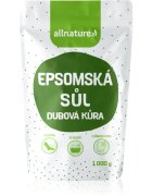 Allnature Epsom salt Oak Bark сол за баня 1000 гр.