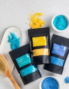 Almara Soap Bath Salt Bubble Soda оцветяваща сол за вана 180 гр.