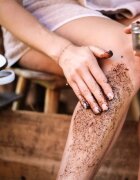 Almara Soap Face & Body Scrub захарен пилинг за тяло и лице с аромат Sweet Coffee 110 гр.