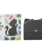 Almara Soap My Happy Cat ръчно произведен сапун с аромат на праскова за деца 100 гр.