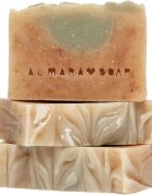 Almara Soap Natural Lemon Tea Tree естествен твърд сапун за мазна и проблемна кожа 90 гр.