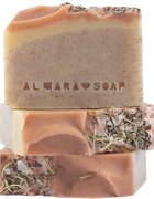 Almara Soap Natural Peeling Walnut естествен твърд сапун с пилинг ефект 90 гр.