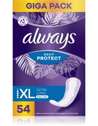 Always Daily Protect Extra Long дамски превръзки парфюмиран 54 бр.