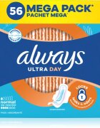 Always Ultra Normal Size 1 санитарни кърпи с крилца 56 бр.