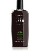 American Crew Hair & Body 3-IN-1 Tea Tree шампоан балсам и душ гел 3 в 1 за мъже 450 мл.