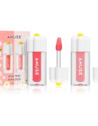 AMUSE Dew Tint Mini Duo комплект хидратиращ блясък за устни цвят Warm Tone 2x1.5 гр.
