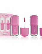 AMUSE Jel-Fit Tint Mini Duo комплект хидратиращ блясък за устни цвят Cool Tone 2x1.5 мл.