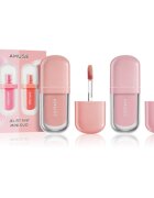 AMUSE Jel-Fit Tint Mini Duo комплект хидратиращ блясък за устни цвят Warm Tone 2x1.5 мл.